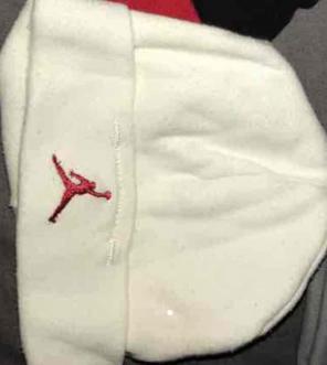 Red Jordan hat
