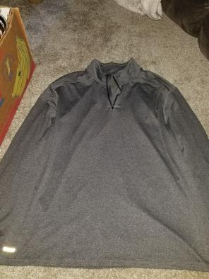 Dark grey long sleeve shirt
