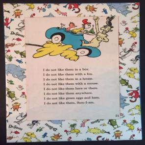 Dr. Seuss Green Eggs And Ham Wall Decor