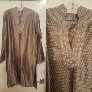 Awesome men's long tunic with pants