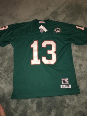 Marino Dolphins Mitchell Ness Jersey New