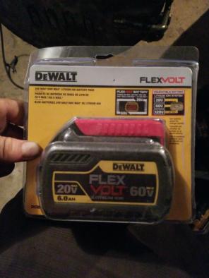 Dewalt 60v flex volt battery