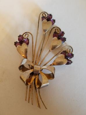 Vintage Bouquet Brooch