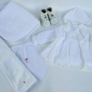 Vintage Baby baptism clothes set