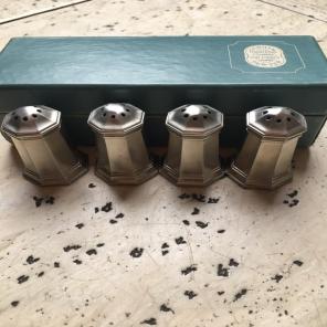 Vintage Gorham Pewter Shaker Set of 4