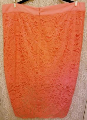New with Tags bisou bisou coral lace 14w
