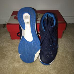 Blue Nike Basketball Shoes
