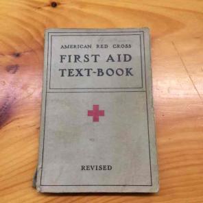 First aid textbook 1933-1937