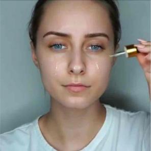 Organic lush liquid gold facial oil