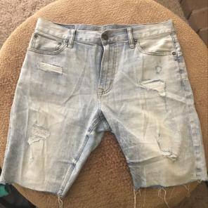 American Eagle Distressed Jean Shorts