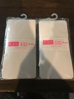 Brand New Girls Tights 8-10