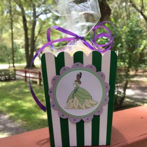 12 Princess And The Frog Popcorn Boxes