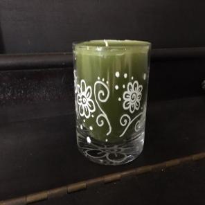 Handmade Candle In Beautiful Holder