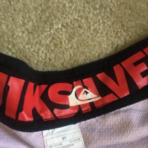 Mens 49ers Quick Silver Swim Shorts