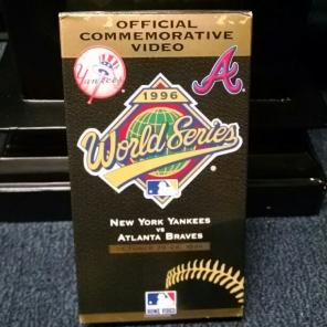 Vintage 1996 1998 World Series VHS Video