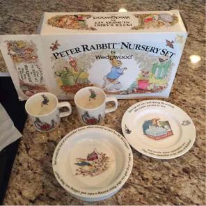 Peter Rabbit Nursery Set by Wedgewood
