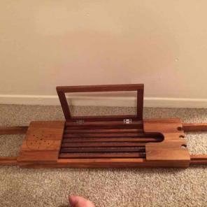 Wooden Bathtub Reader