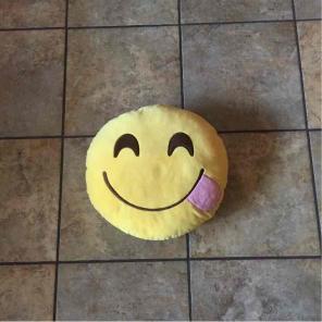 Smiley Emoji Pillow
