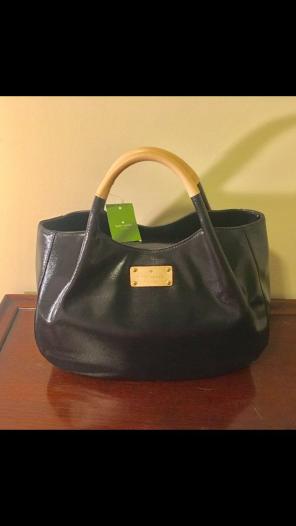 NWT Kate Spade Blck Trees Fulton Satchel