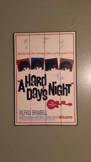 Beatles Hard Days Night Poster