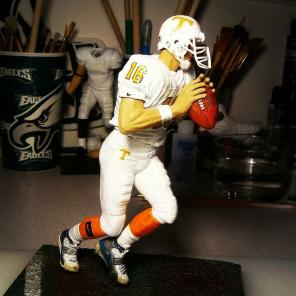 CUSTOM Payton Manning Tennessee Figurine