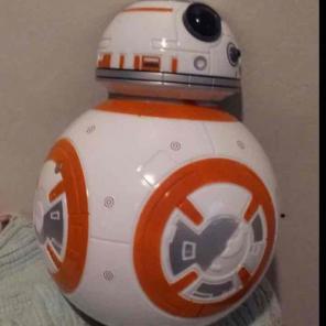 BB8 nightlight wall decor