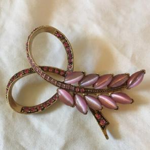 Breast Cancer Awareness Brooch