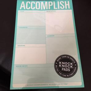 NEW Accomplish To Do List Pad