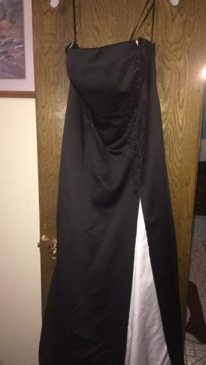 Black And White Prom Dress