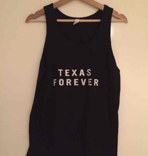 Texas Forever tank