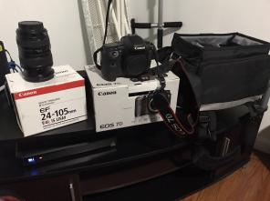 Canon 7d With 24-105mm Lens