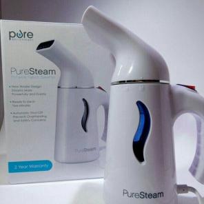 PureSteam Fabric Steamer; Travel Size
