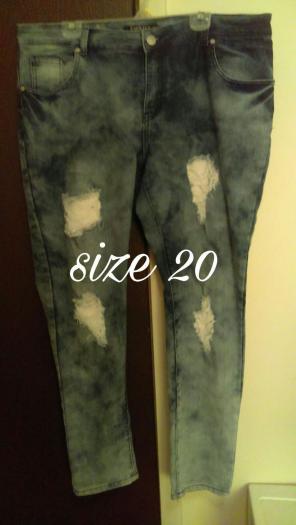 FLASH SALE! PLUS SIZE 20 THRILL JEANS