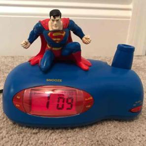 Superman Alarm Clock