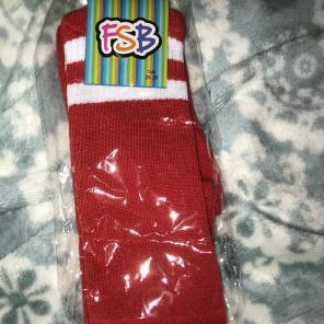 Knee High Red Socks