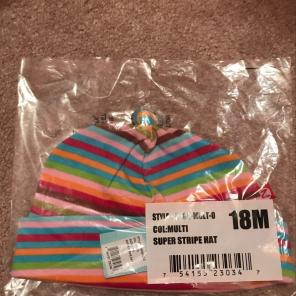 Zutano Rainbow Striped Baby Hat
