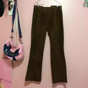 Vintage Leather Festival Pants