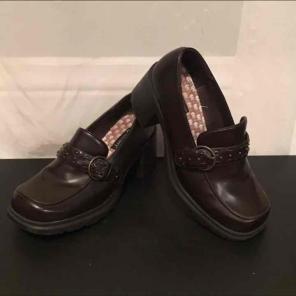 Vintage 90's High Heel Loafer