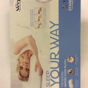VERSASLEEP Standard Memory Foam Pillow