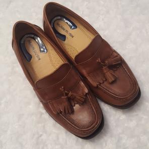 Nunn Bush tassel tanleather dress shoes