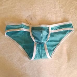 Sz-S Mesh Brief for Man, Sky Blue