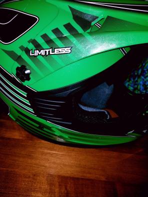 Limitless atv dirtbike helmet small