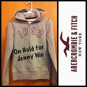 ⚠ON HOLD Abercrombie & Fitch Grey Hoodie