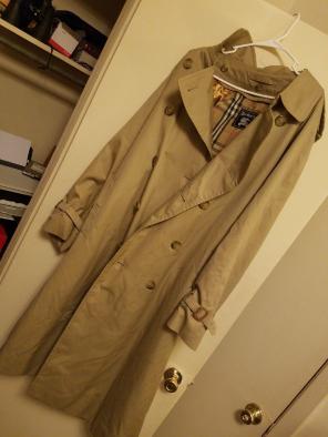 Burberry Trench Coat 42 Reg