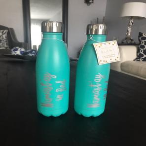 Slant Stainless Steel Water Bottle