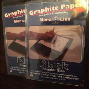 Graphite transfer paper