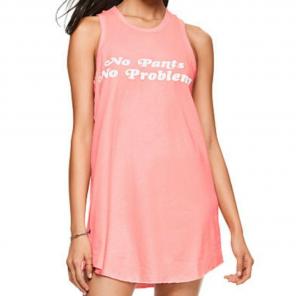 VS PINK No Pants No Problem Sleep Tank L