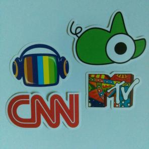 Media Outlets Stickers
