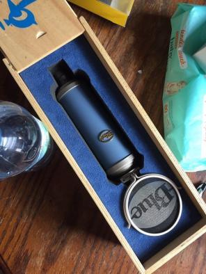 Blue Condenser Microphone