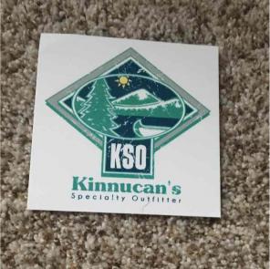 Kinnucan's sticker